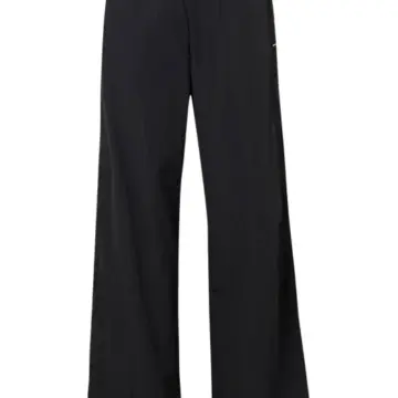 Black Wide Leg Flared Athletic Pants